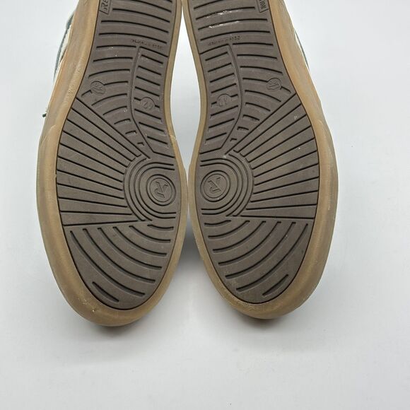 Rieker Evolution Mens Size 42 US 9 Green Leather Low Top Sneakers Gum Sole - Picture 10 of 16